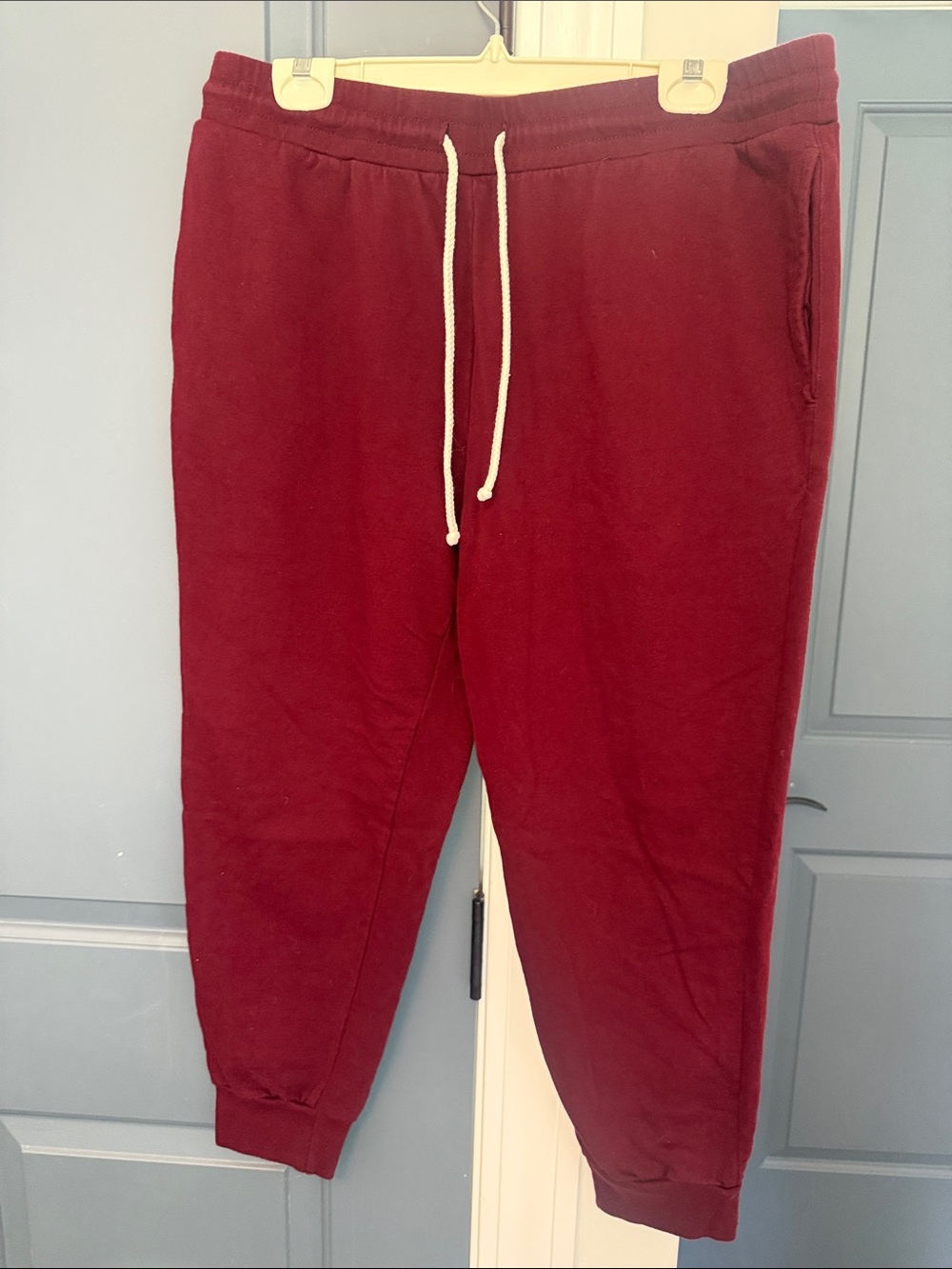 Arizona Jean Company Men's Burgundy Drawstring Sweatpants